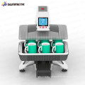 Sunmeta 2015 newest design automatic all in one heat press sublimation machine ST-420